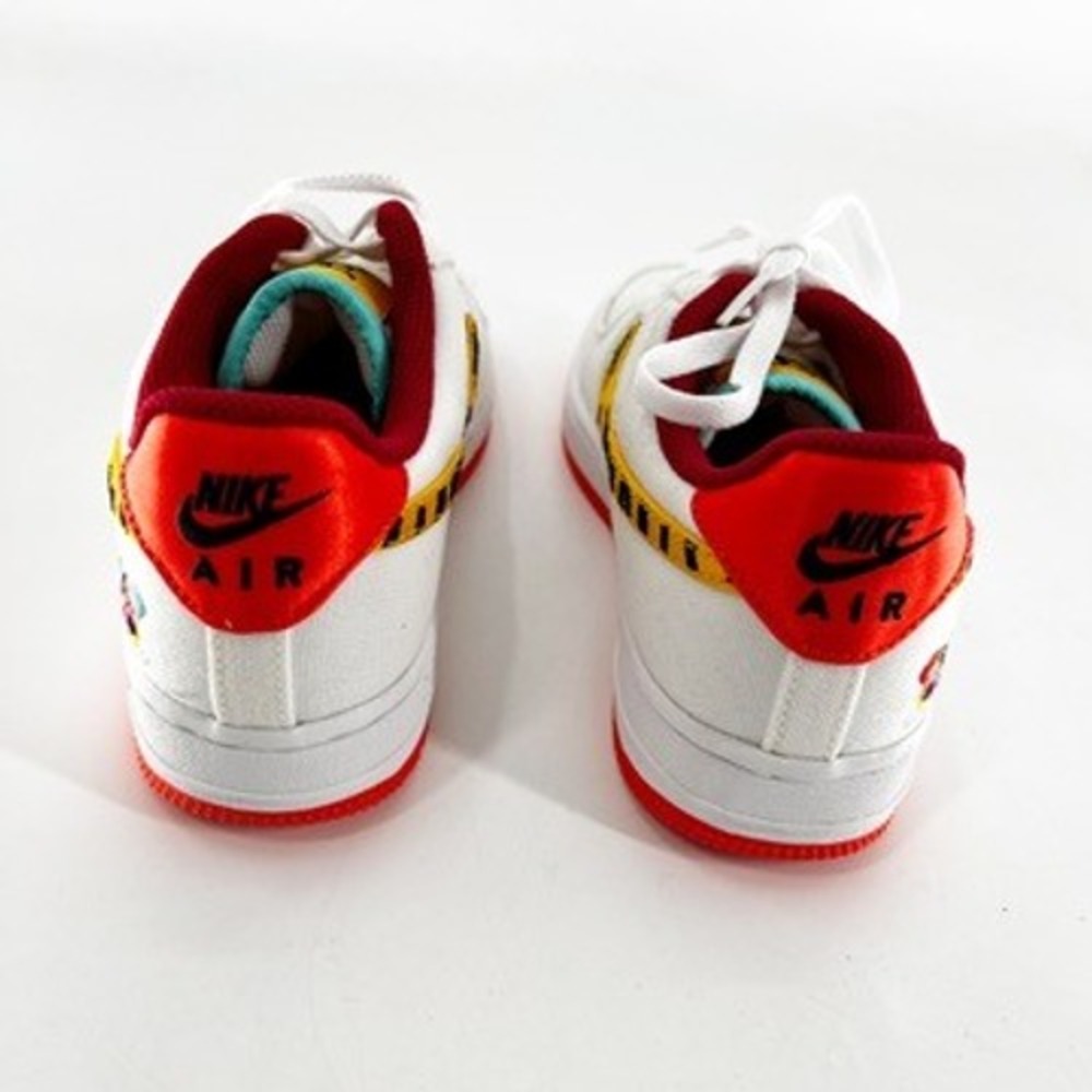 Nike Air Force 1 Low Year of the Tiger White Red DR0148-171 Size 7 - Picture 4 of 6